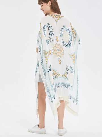 Gisele White Kimono